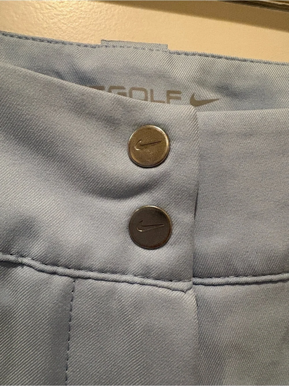 Nike Light Blue Women's Golf Shorts